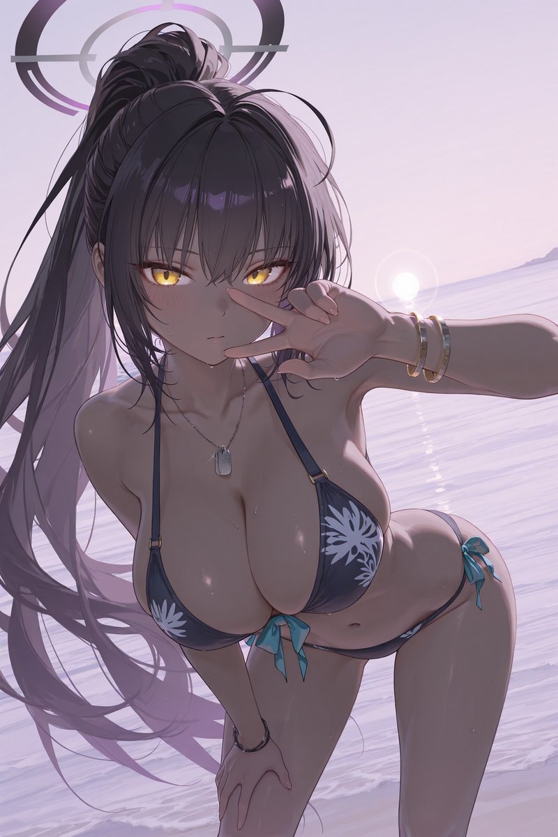 MotuNikomiAI's tweet photo. 角楯カリン｜Kakudate Karin
久々の～ブルアカ
SFW illustration https://t.co/xLmS2t84Re