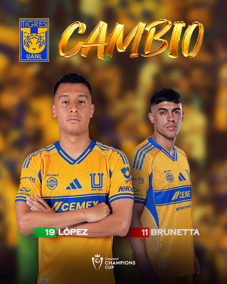 TigresOficial's tweet image. 90+3’⏱️ | UANL 4️⃣-1️⃣ CIN | Entra 'Gacelo' a la cancha.

#SiempreContigo 👊 #EstoEsTigres 🐯