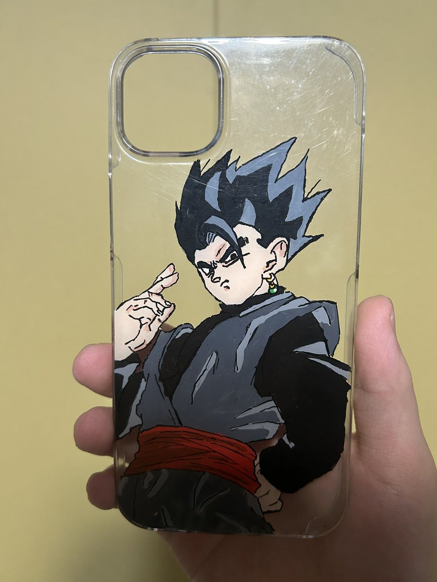Ryubi321's tweet photo. ドラゴンボール悟飯ブラックスマホケース描いてみました！
#ドラゴンボール
#イラスト https://t.co/Zk4lM6m1I3