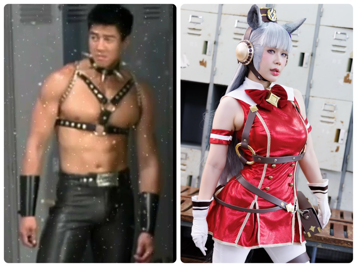 “Hey, stand right here—your cosplay looks so accurate!”

❌ look like Golshi
✅ look like….