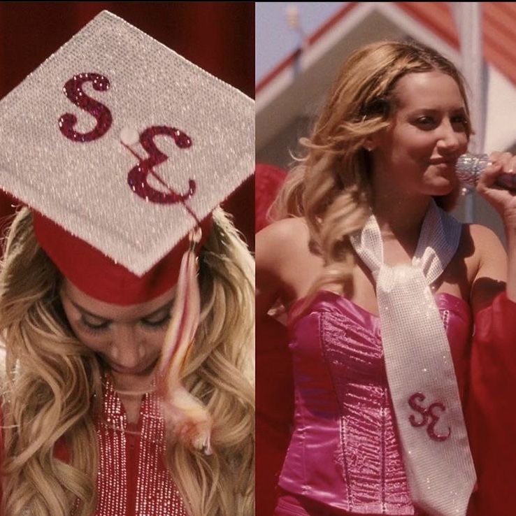 Sharpay being allowed to customize her graduation fit >