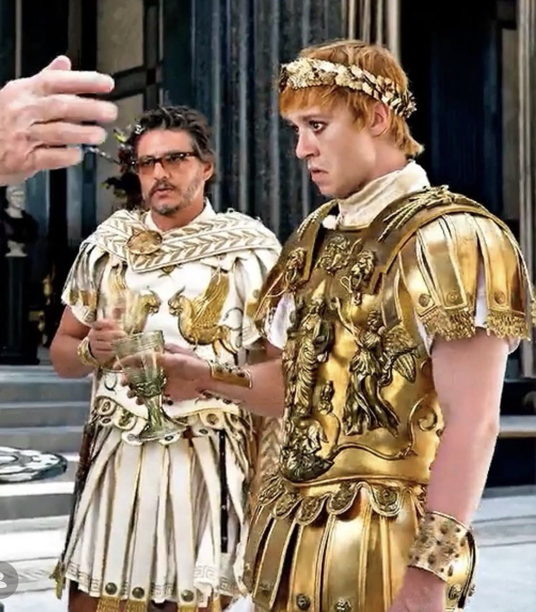 Also this HAS to be a reference to them in gladiator 2 and I’m here for it I loved them in that