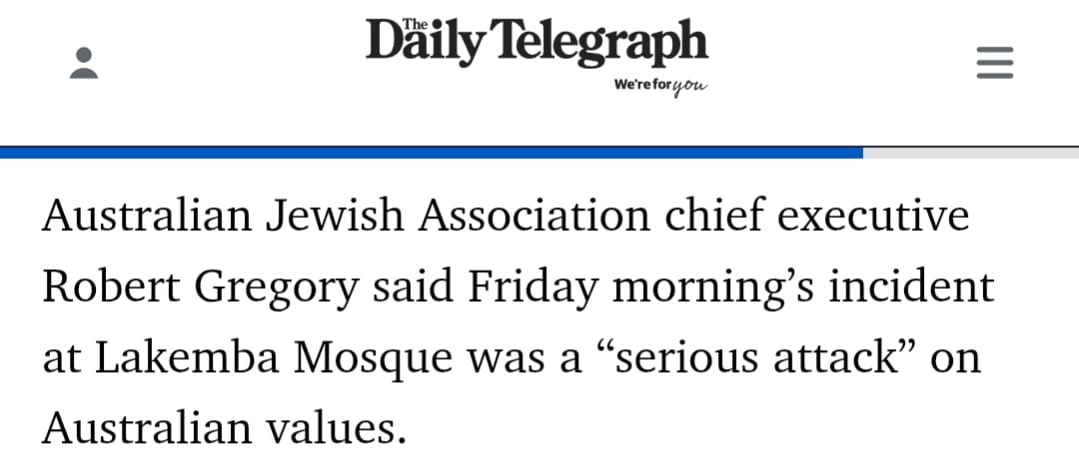 Australian Jewish Association tweet media