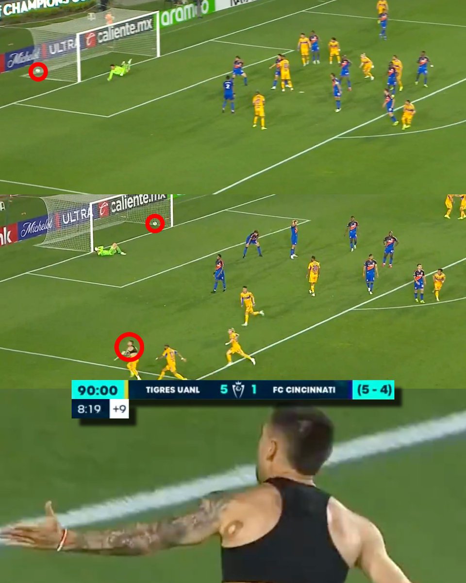 ¡¡ÚLTIMA HORA: TIGRES FIRMÓ UNA REMONTADA DE AUTÉNTICA LOCURA Y SE METIÓ A LOS CUARTOS DE FINAL DE LA CONCACHAMPIONS!!

RESULTADO. Tigres 5-1 Cincinnati.

Qué noche mágica se vivió en El Volcán, señoras y señores. Después del papelón del partido de ida, Tigres dio muestra de su