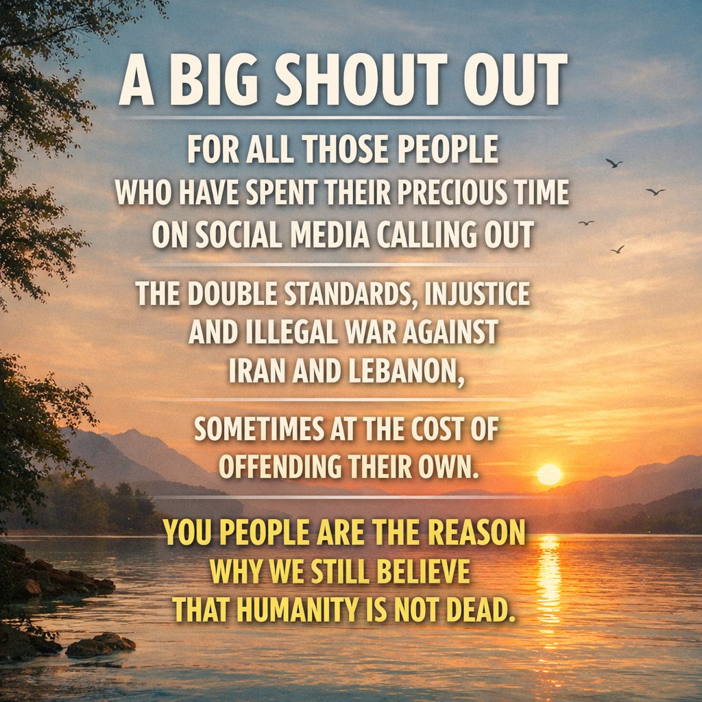 SETTING THINGS RIGHT tweet media