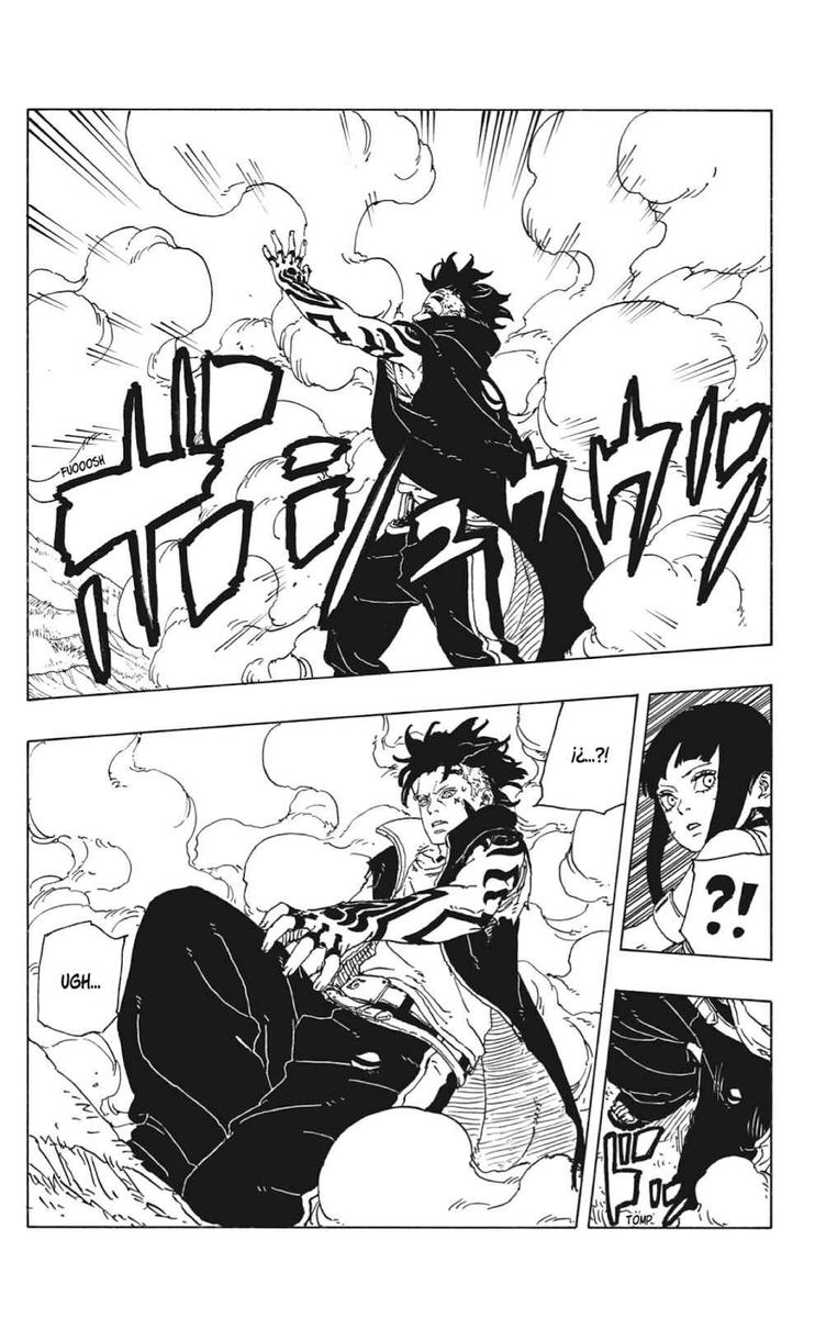 AMQ13245's tweet photo. De lo que va del manga de Boruto en general este es mi cliffhanger favorito
A menos que se saquen a Momoshiki no sé cómo se van a salvar de esta situación cuando dos de los más potentes de la aldea ya han caído
#borutotwobluevortex32 https://t.co/hDZHPRXGoP