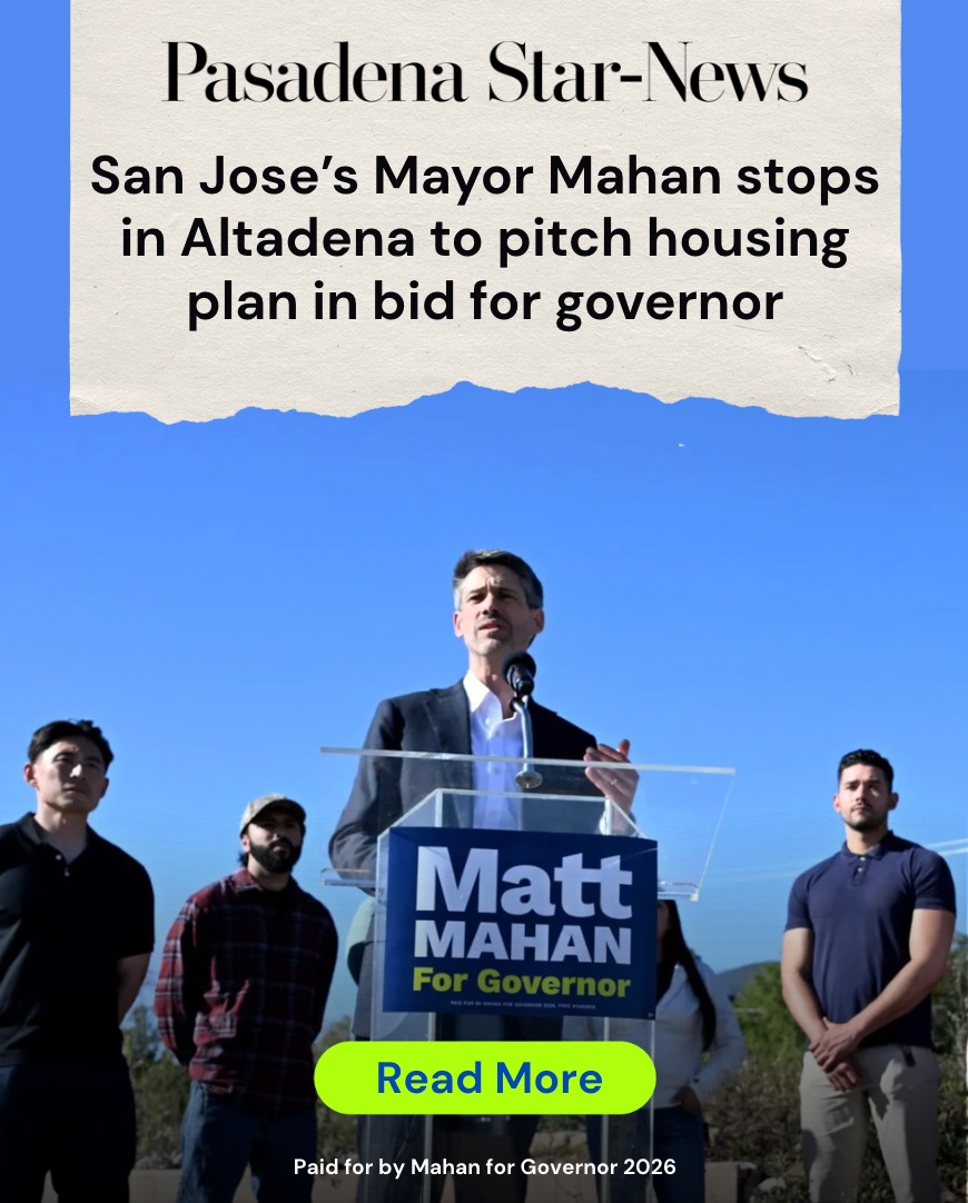 Mayor Matt Mahan tweet media