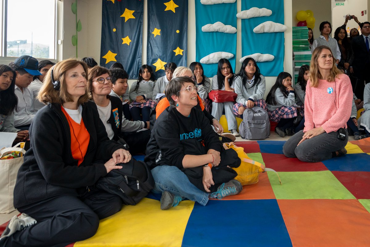 UNICEF Ecuador tweet media