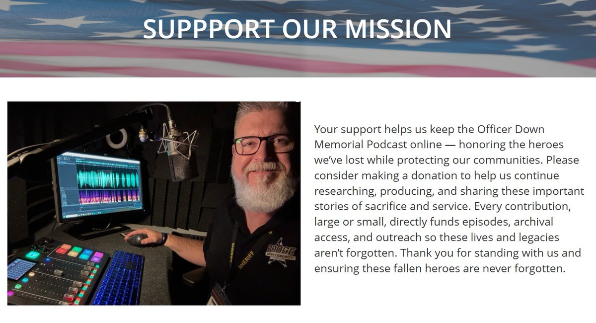 Officer Down Memorial Podcast tweet media