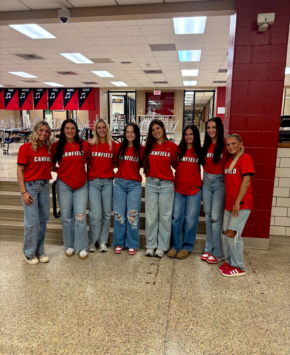 Canfield Lady Cards Softball tweet media