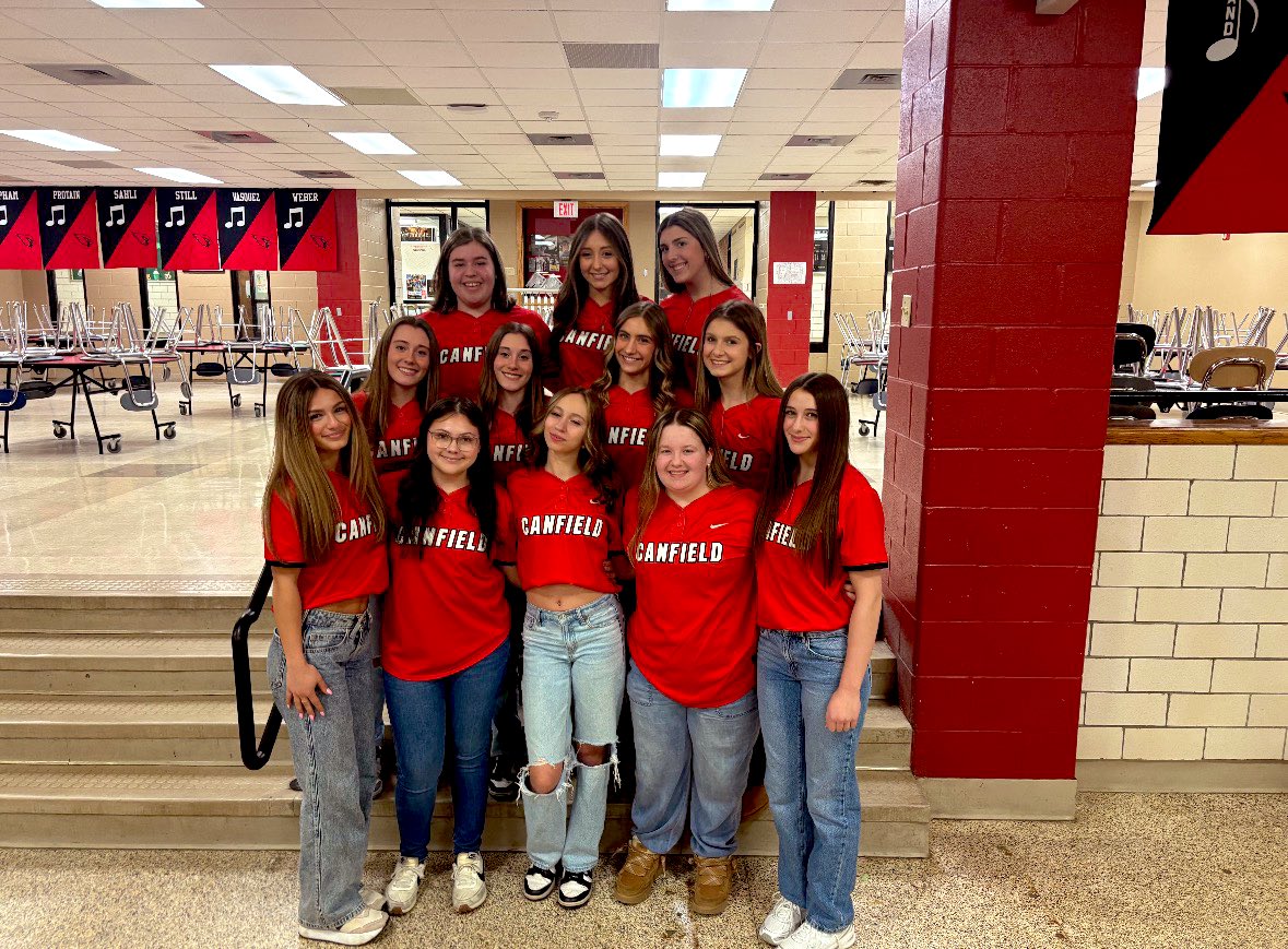Canfield Lady Cards Softball tweet media
