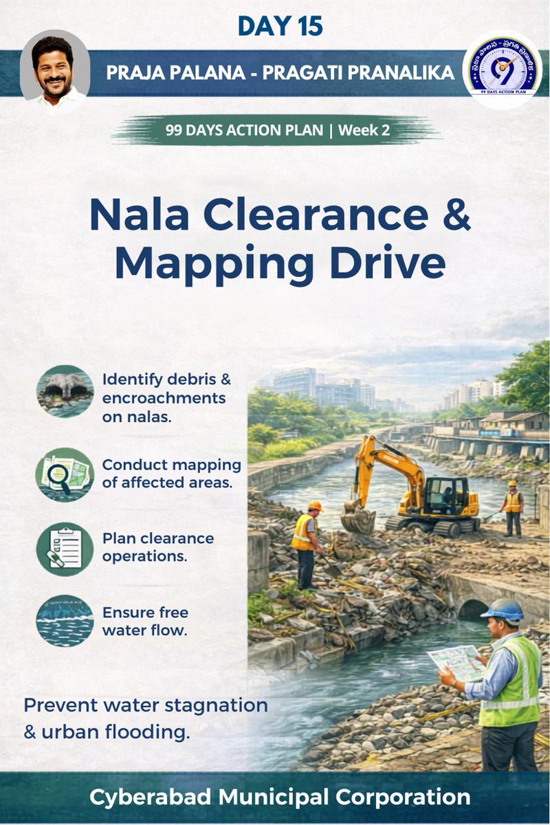 Cyberabad Municipal Corporation tweet media