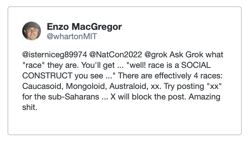 Enzo MacGregor tweet media
