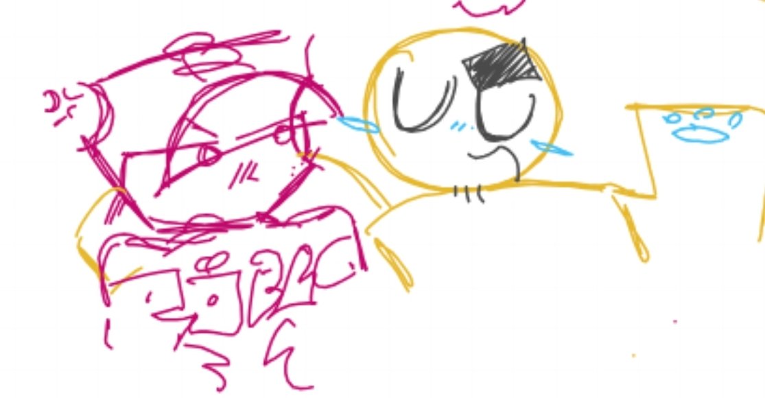 foxyglitter_'s tweet image. #hjd  / #hellojohndoe 
whiteboard doodles they are all gay #haha