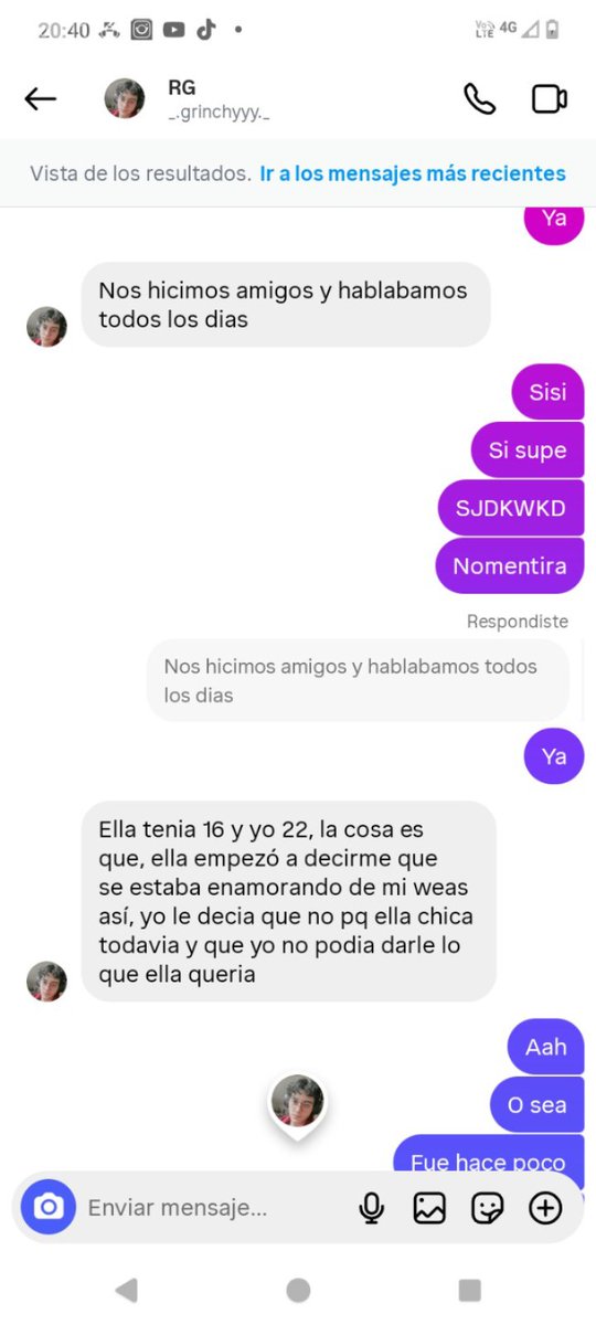FuRonalGonzales's tweet photo. De él. Podríamos pensar que esto fue un caso aislado, pero la realidad es que ya tenía antecedentes con una menor, la cuál solo consideraba "una amiga" pero seguía recordando a diario, con una clara obsesión que con el tiempo noté que era algo romántico https://t.co/zWkSE4D5ft
