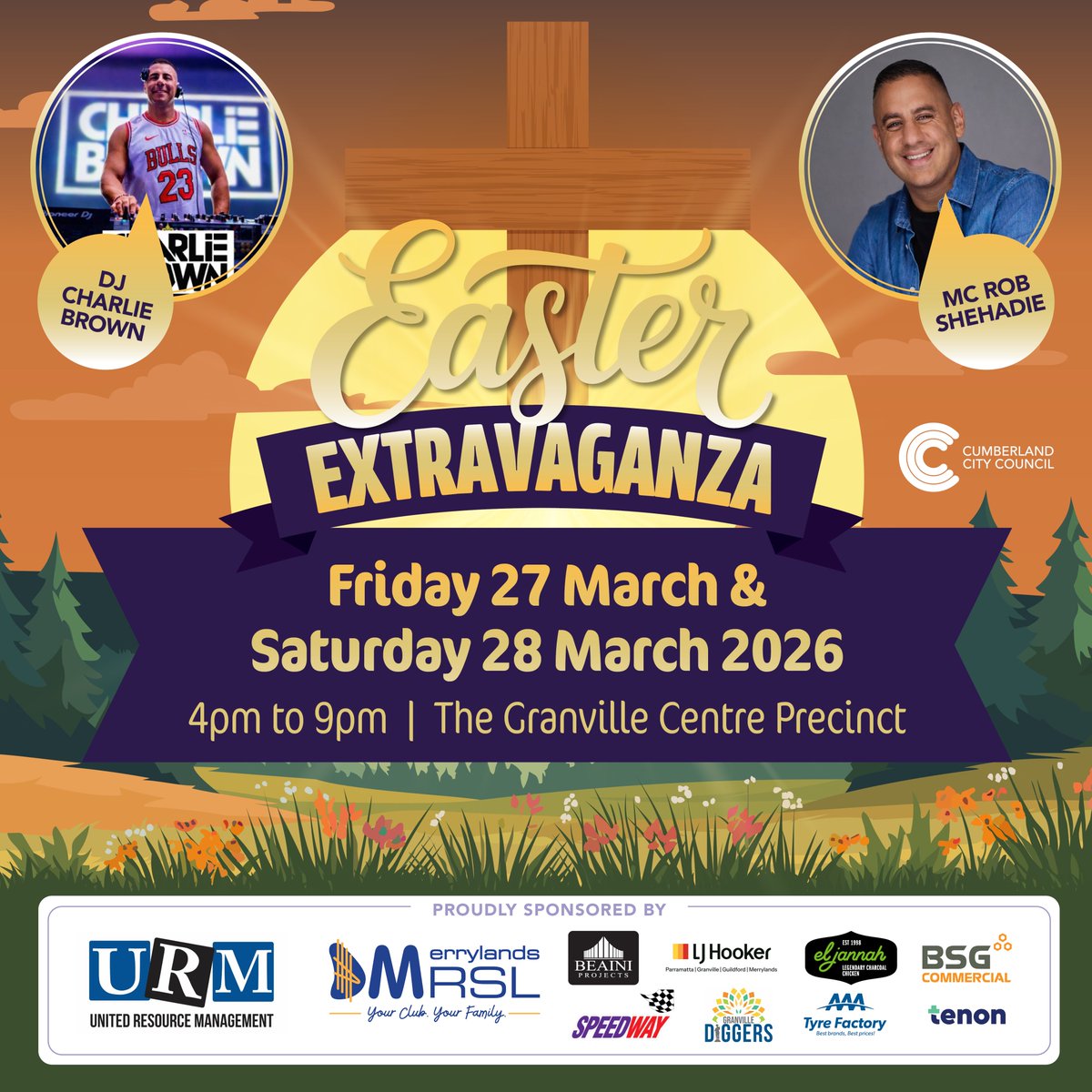 The Easter Show can cost a fortune for families… so why not enjoy a FREE #Easter Extravaganza instead! 

Thanks to Cumberland City Council, you can bring the whole family along for an evening of fun without spending a cent!

📅 27 &amp; 28 March
⏰ 4pm – 9pm
📍 The Granville Centre