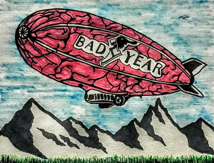 GeorgeKevers's tweet photo. Art of the Day! "invention of inflation". Buy at: https://t.co/Lb78jfKFBm https://t.co/5cVVBvN4T7
