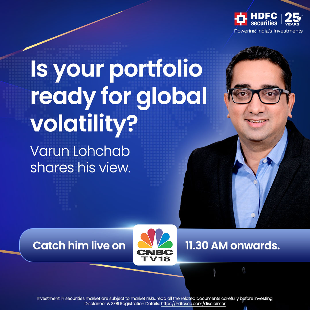 HDFC securities tweet media