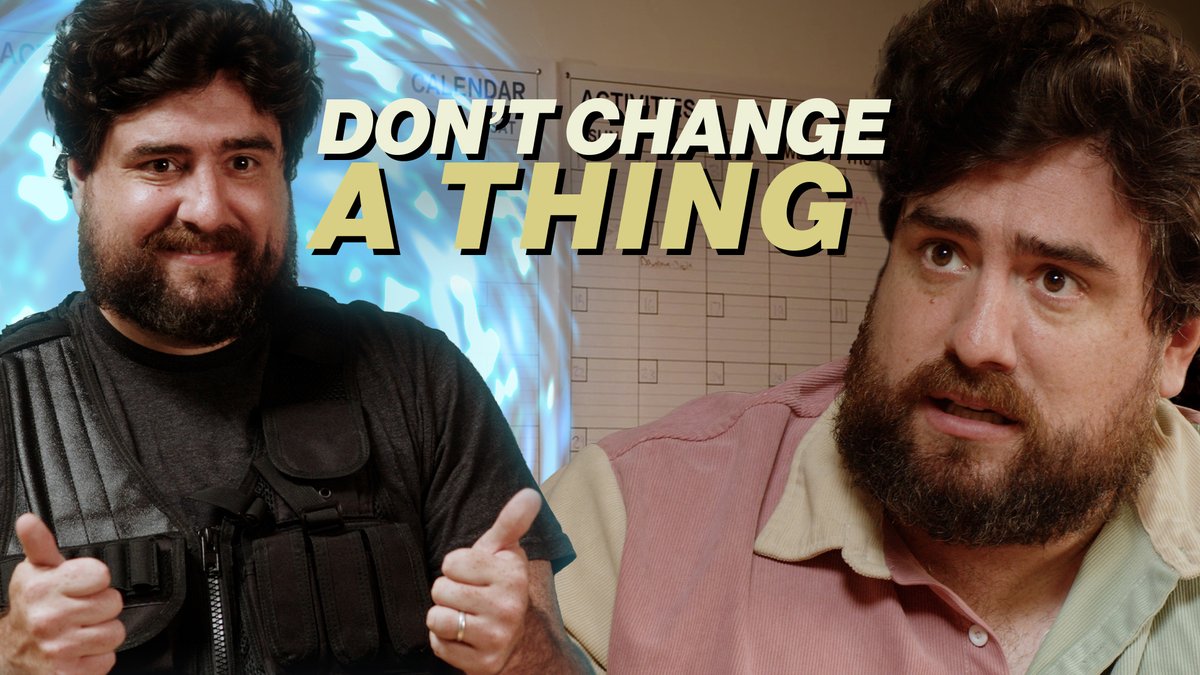 chris_and_jack's tweet photo. We got a new sketch y'all! Please share with your future selves after time travel is invented. You can watch here: https://t.co/3GiUDLM363 https://t.co/yMGN9ZiUcS