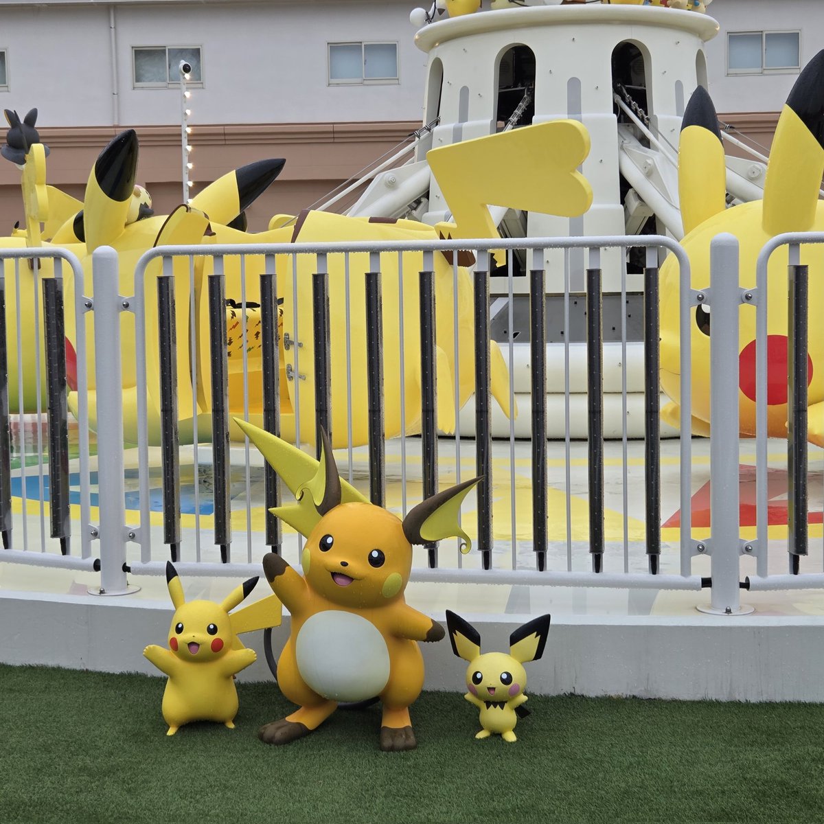 usaban's tweet photo. ピカ　ライ　ピッチュ　ポケパーク https://t.co/hyZ8zOO11H