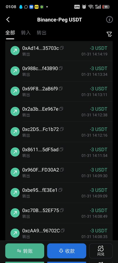 300U抽100人
每人送3U
留下钱包地址就有
关注转发点赞