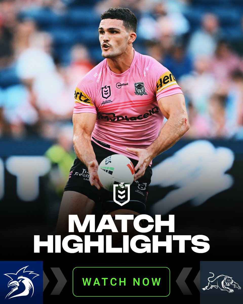 Watch all the highlights as the Roosters take on the Panthers in Round 3 - spr.ly/6011B6XXLz