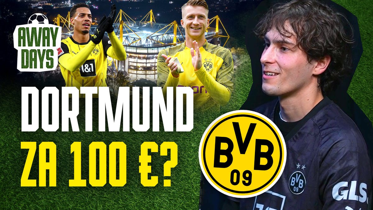 Borussia Dortmund zblízka: Yellow Wall a večírek s hráči! 🟡⚫ Martin Cingel | Away Days #80

• Yellow Wall naživo 🔥🎶
• výjezd do Dortmundu do 100 € ✈️
• večírek s hráči BVB🤝
• Wembley 2024 a 90 000 lidí ve fanzóně 🏟️

📺youtu.be/83OrYE5Ksl0?si…

🙌facebook.com/FanklubBVB
