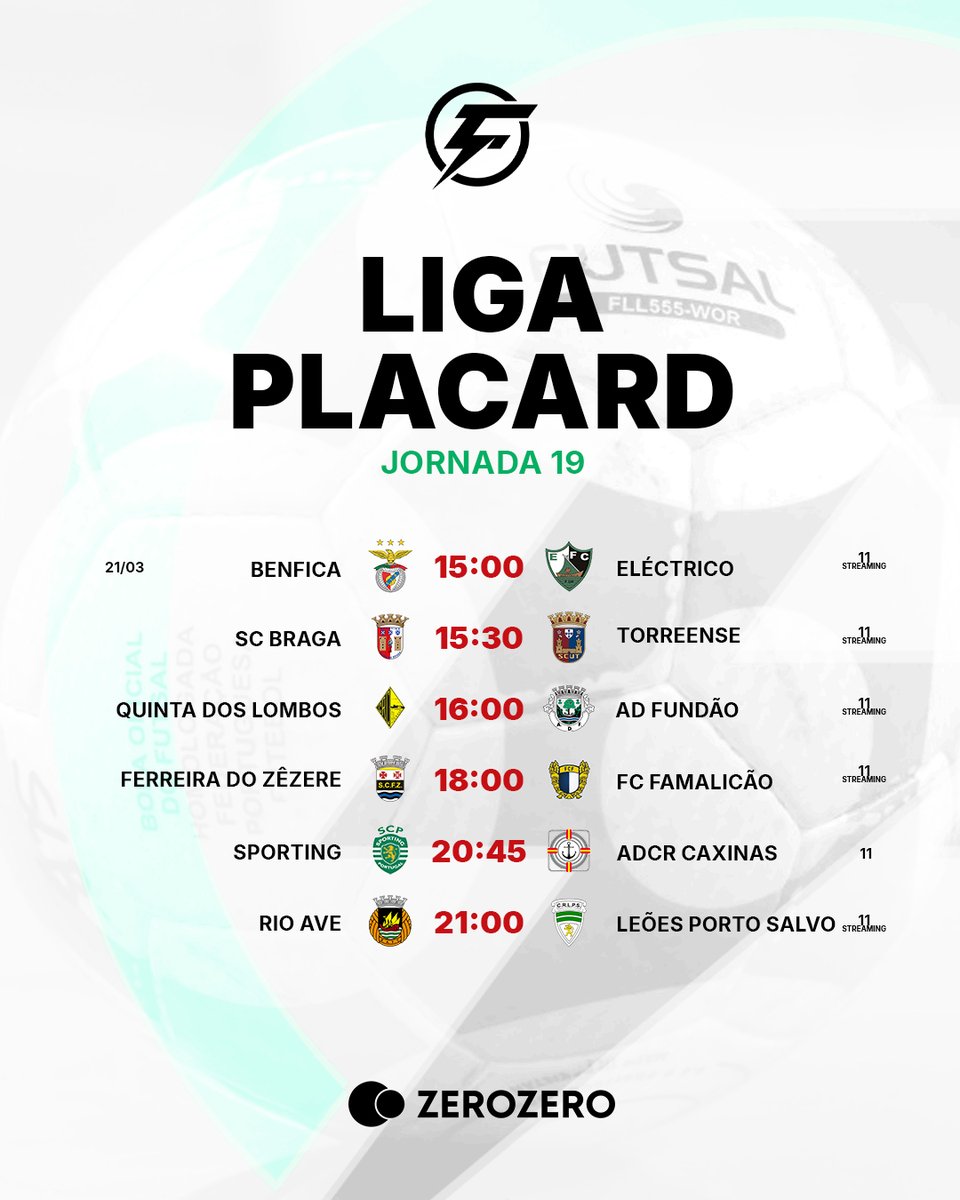 zerozero Futsal tweet media