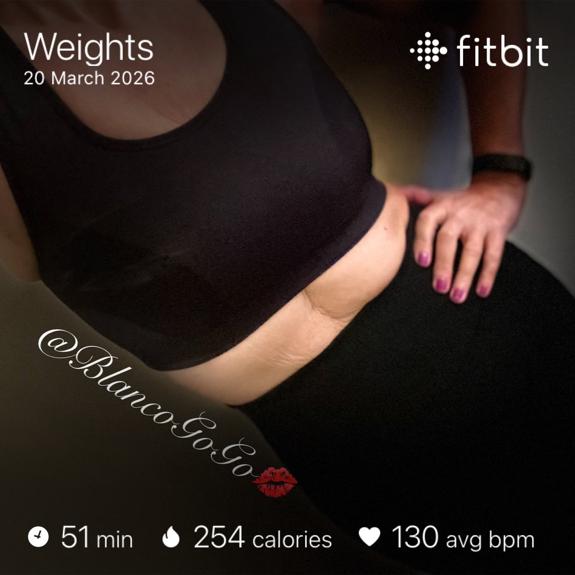 BlancoGoGo's tweet image. #LIIT 💪 Apparently my squats are ‘phenomenal’ #quoteunquote