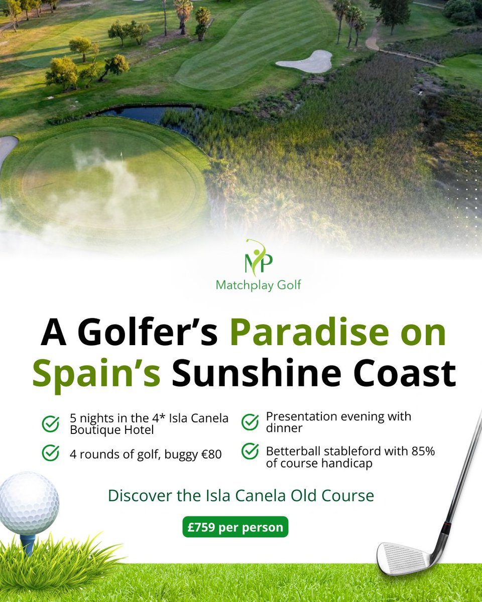 Matchplay Golf tweet media