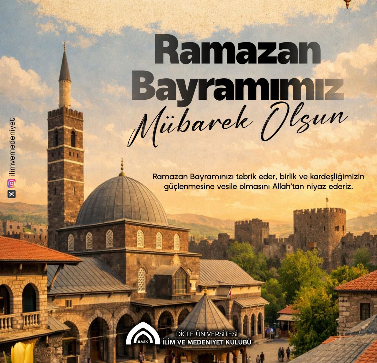 Ramazan Bayramı'nın, başta Filistin olmak üzere tüm mazlum coğrafyalar için hayırlara vesile olmasını Allah'tan niyaz  ederiz. 
#RamazanBayramı