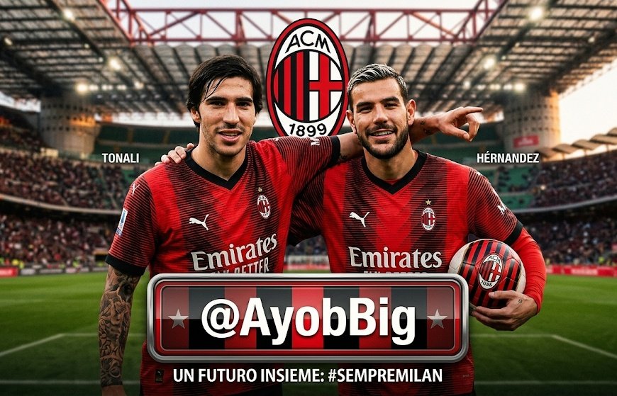 AyobBig's tweet image. بيليغاتي:📍 استعادة تونالي من البريميرليغ + إقناع ثيو بالعودة من الدوري السعودي.

📍 أليغري يحتاج لهذه الأسماء "السوبر" للمنافسة الحقيقية على الألقاب في موسم 2026/2027. 🏆🏟️

#ACMilan #TransferUpdate #Tonali #Theo #MilanNews