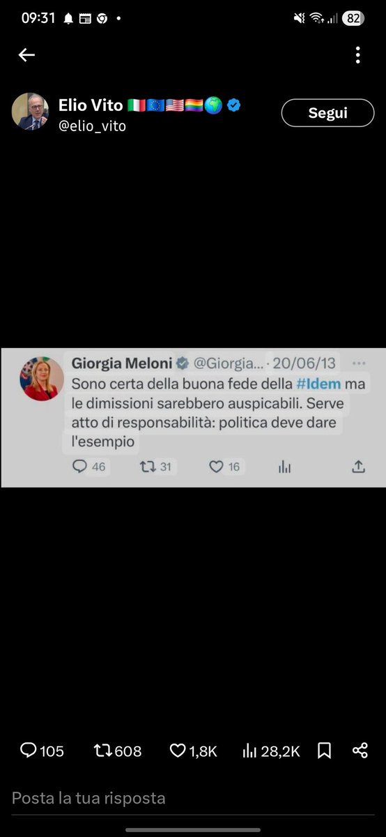 Xeresom's tweet photo. @TgLa7 https://t.co/iIENYZoRja