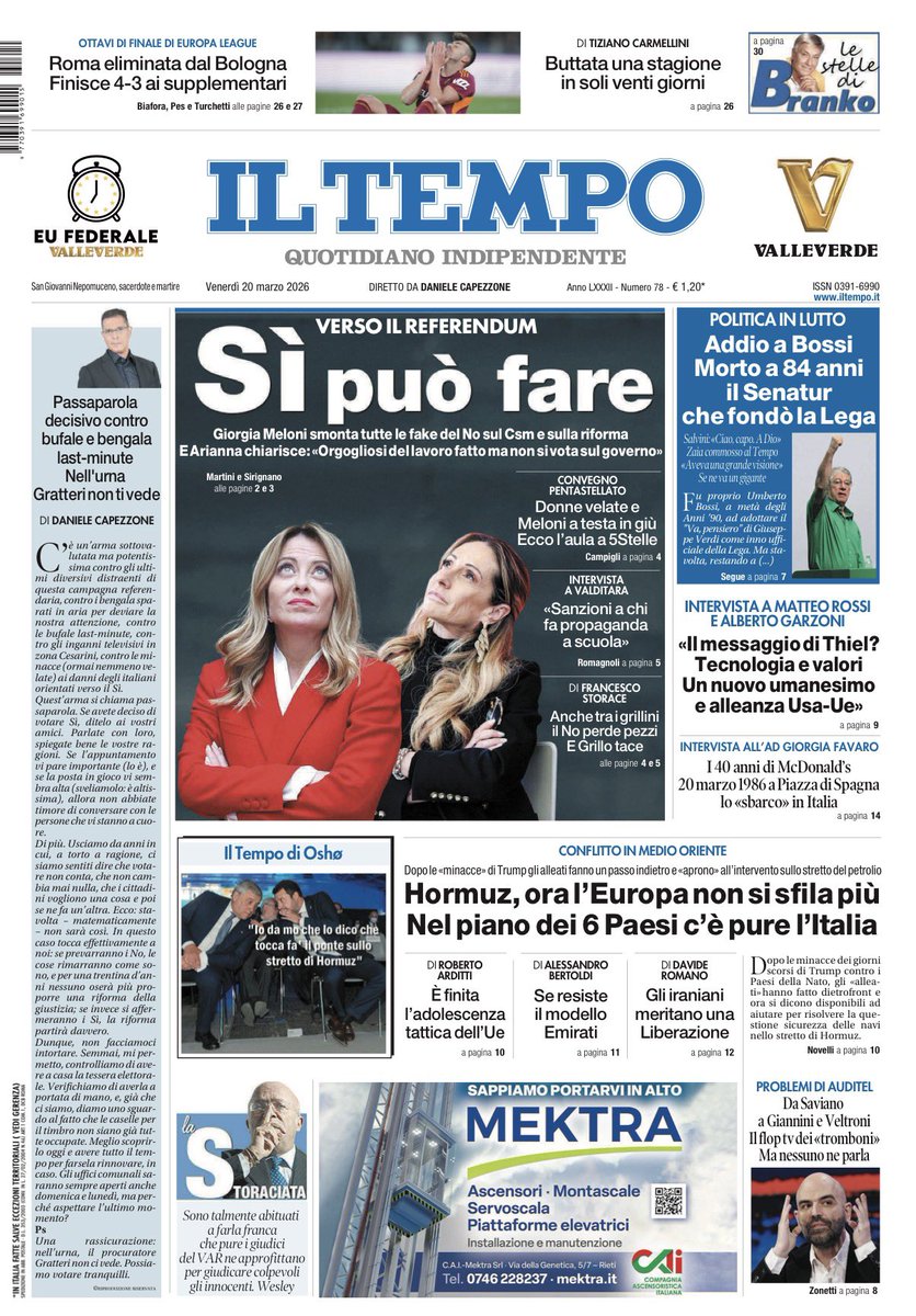 Francesco Storace tweet media