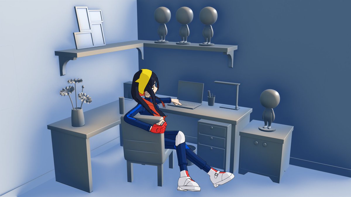 Ta1Sou's tweet photo. 進捗
リビング？のモデリングを進めた
＃blender #b3d https://t.co/IIgylF6AMS