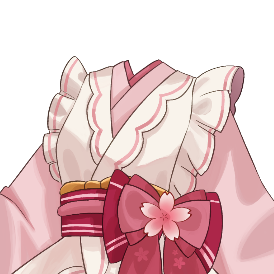 ikurumidwd's tweet photo. 桜な和風ドレス衣装素材を配布します🌸

いいね❤️＆RP🔁で使用OK
加工・編集OK
高画質版＆商用利用OKな全身衣���verはBOOTHへ

#Vtuber素材 #おはようVtuber素材 https://t.co/fNudjBCoNS