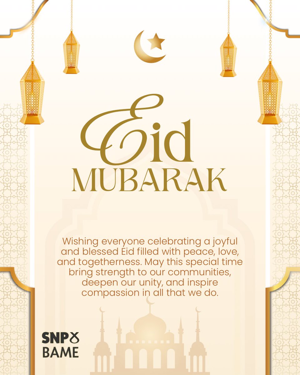 SNP BAME tweet media