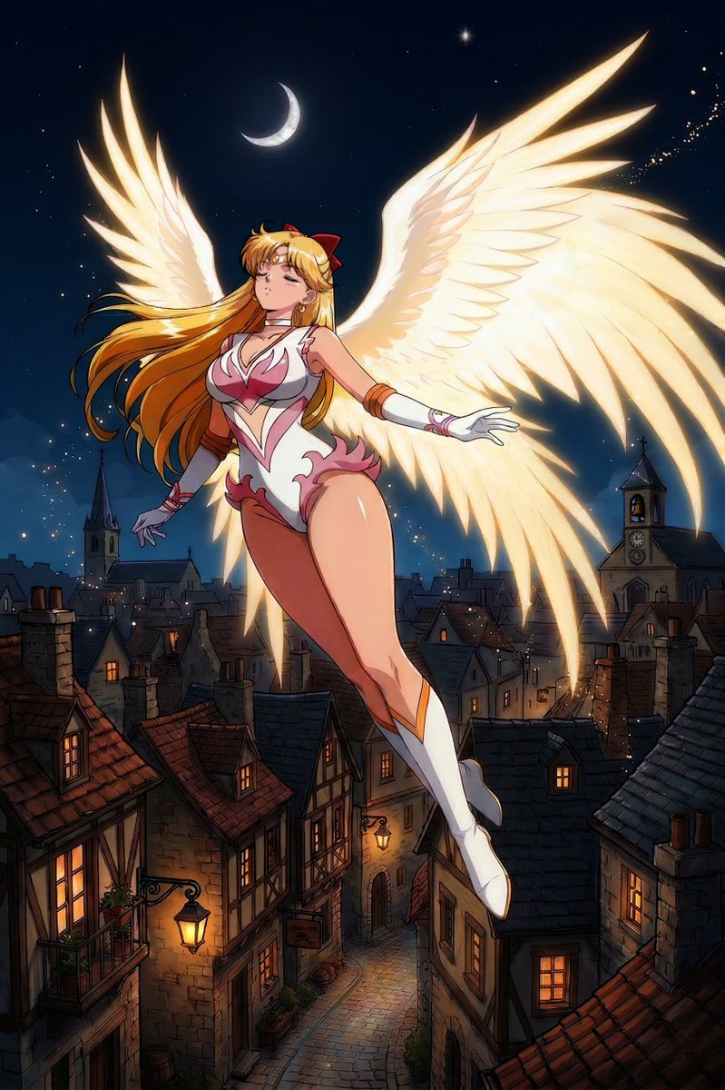 僕の街に天使が舞い降りた❤️ セーラーヴィーナスの「天使の