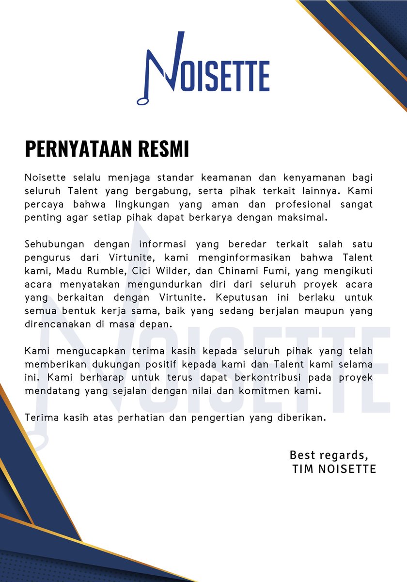 Noisette Official Account tweet media