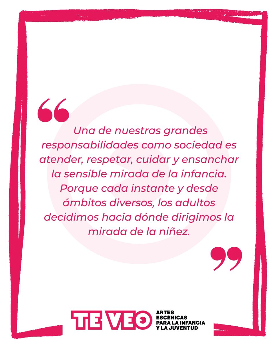 Te Veo Artes Escénicas para Infancia y Juventud. tweet media