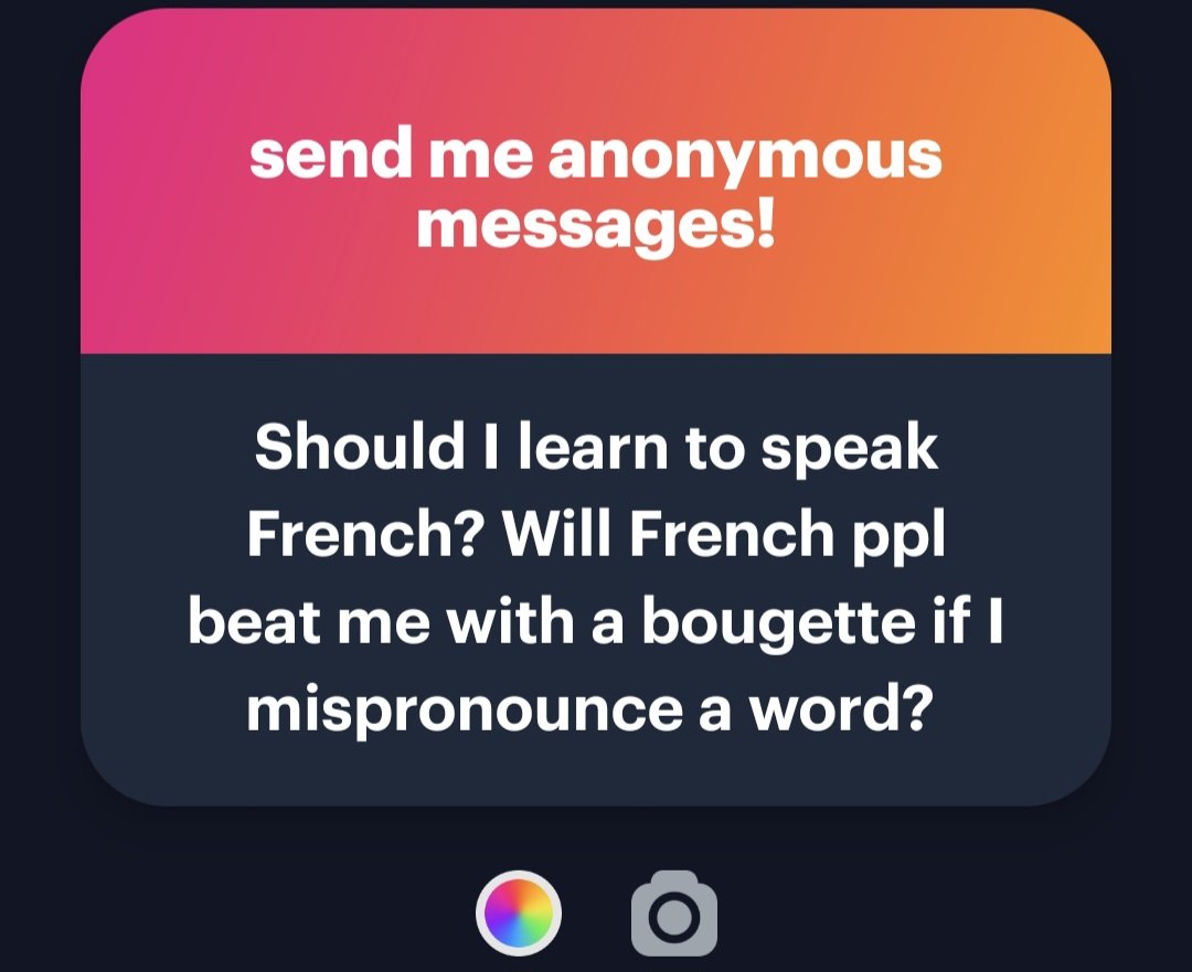 They are going to beat you to death for writing "bougette" mate

ngl.link/red_rat1