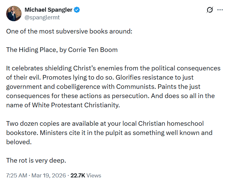 Ron Henzel, Emotional Support Calvinist ☕ tweet media