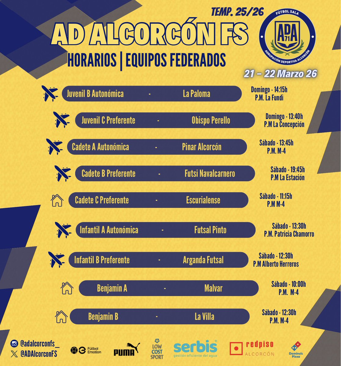 AD Alcorcón FS 2025 / 2026 tweet media