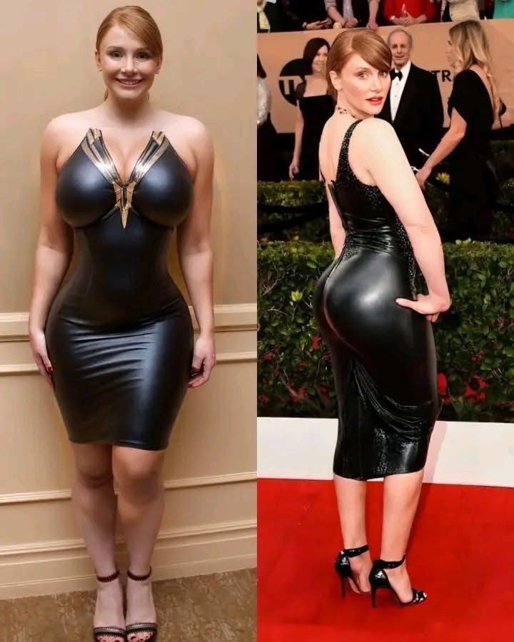 bryce dallas howard black dress leather Bryce Dallas Howard Style