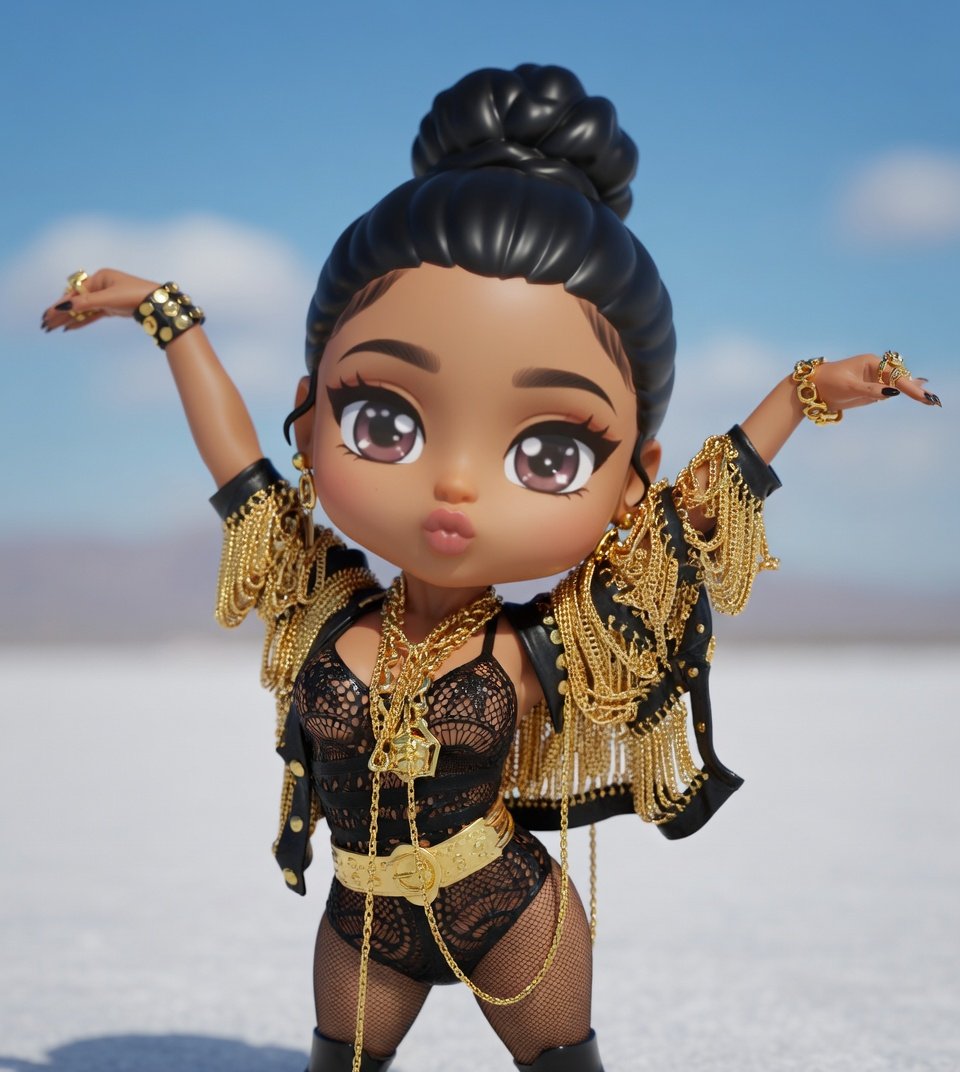 priscy776's tweet photo. Stop😩, too much cuteness 😍🤩. 
@NICKIMINAJ #LookingAss #Chibi https://t.co/FIF1ijtocU
