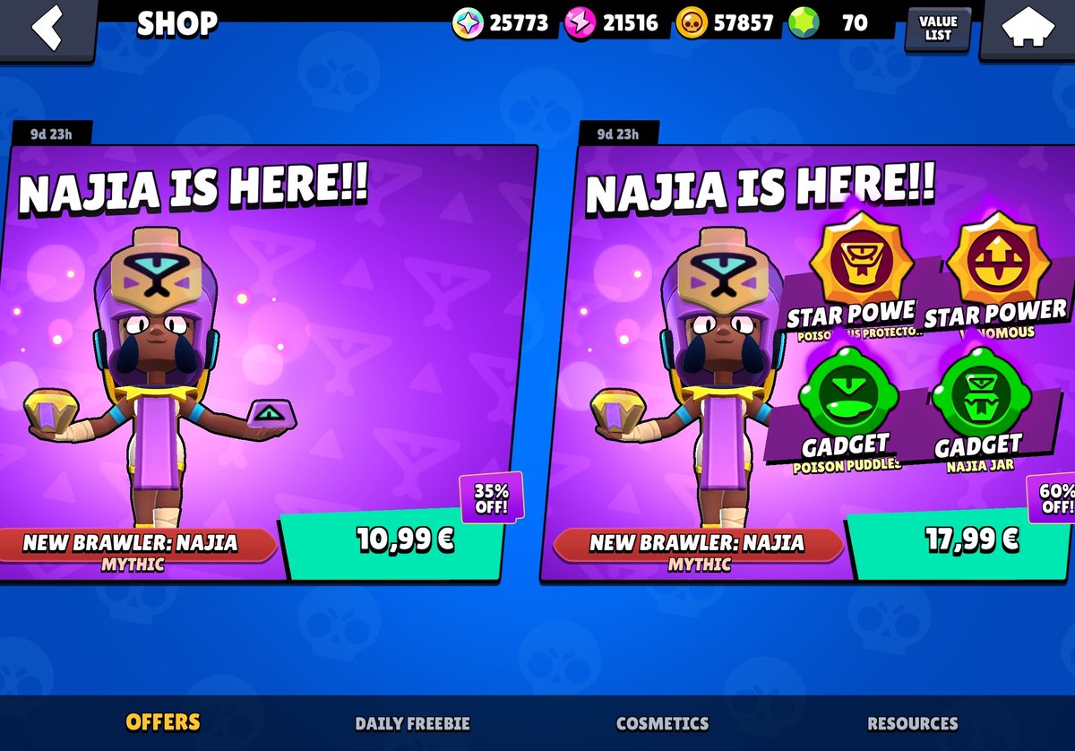 iSacccoo's tweet photo. Najia è finalmente qui! 🐍

L’evento Early Access parte ORA e finisce il 30 marzo alle 8:00 UTC.

Tutti ricevono subito 12 ticket + 2 al giorno (fino a 30 in totale). Basta aprire 14 scatole per sbloccare Najia! 
E continuando a giocare si possono guadagnare Power extra. https://t.co/vgumrtZaxn
