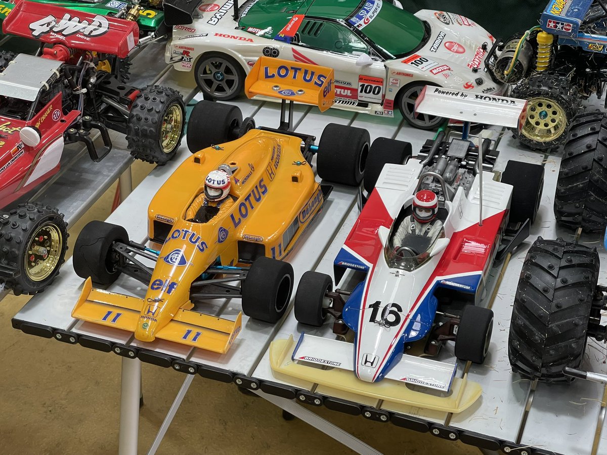 F2をタミグラ(会場)で走らせる夢が叶いました！🥹 ホンダさん、タミヤ