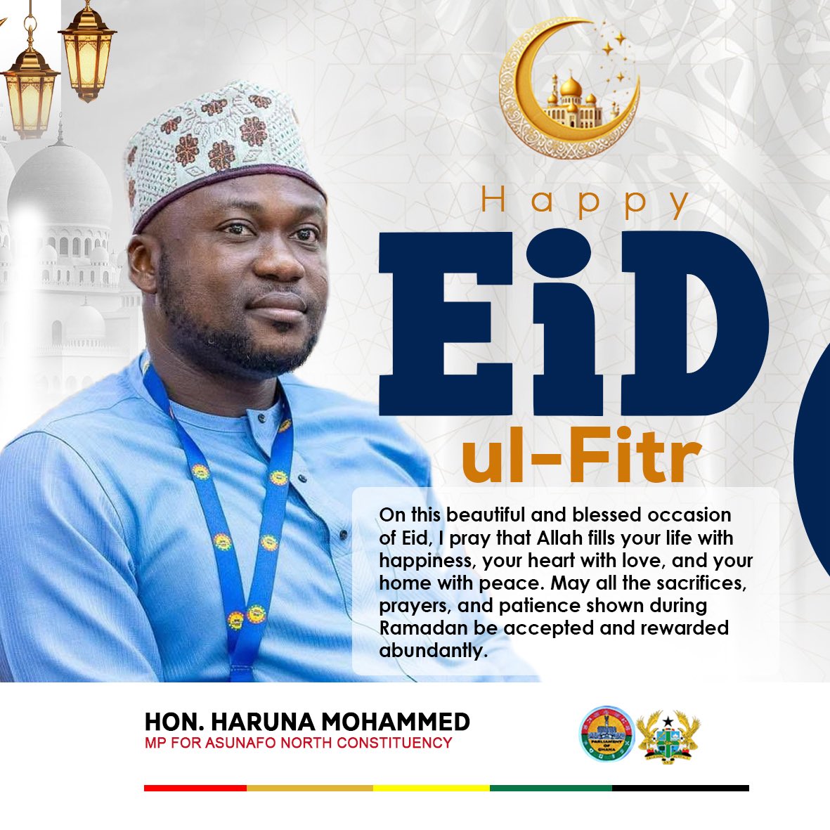 Haruna Mohammed, MP tweet media