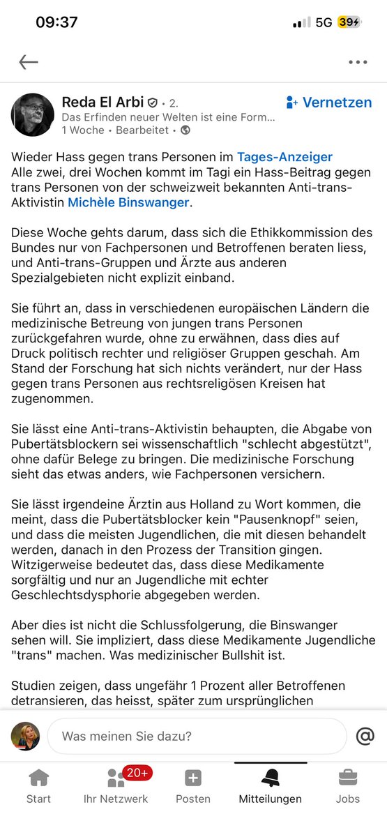 Michèle Binswanger tweet media