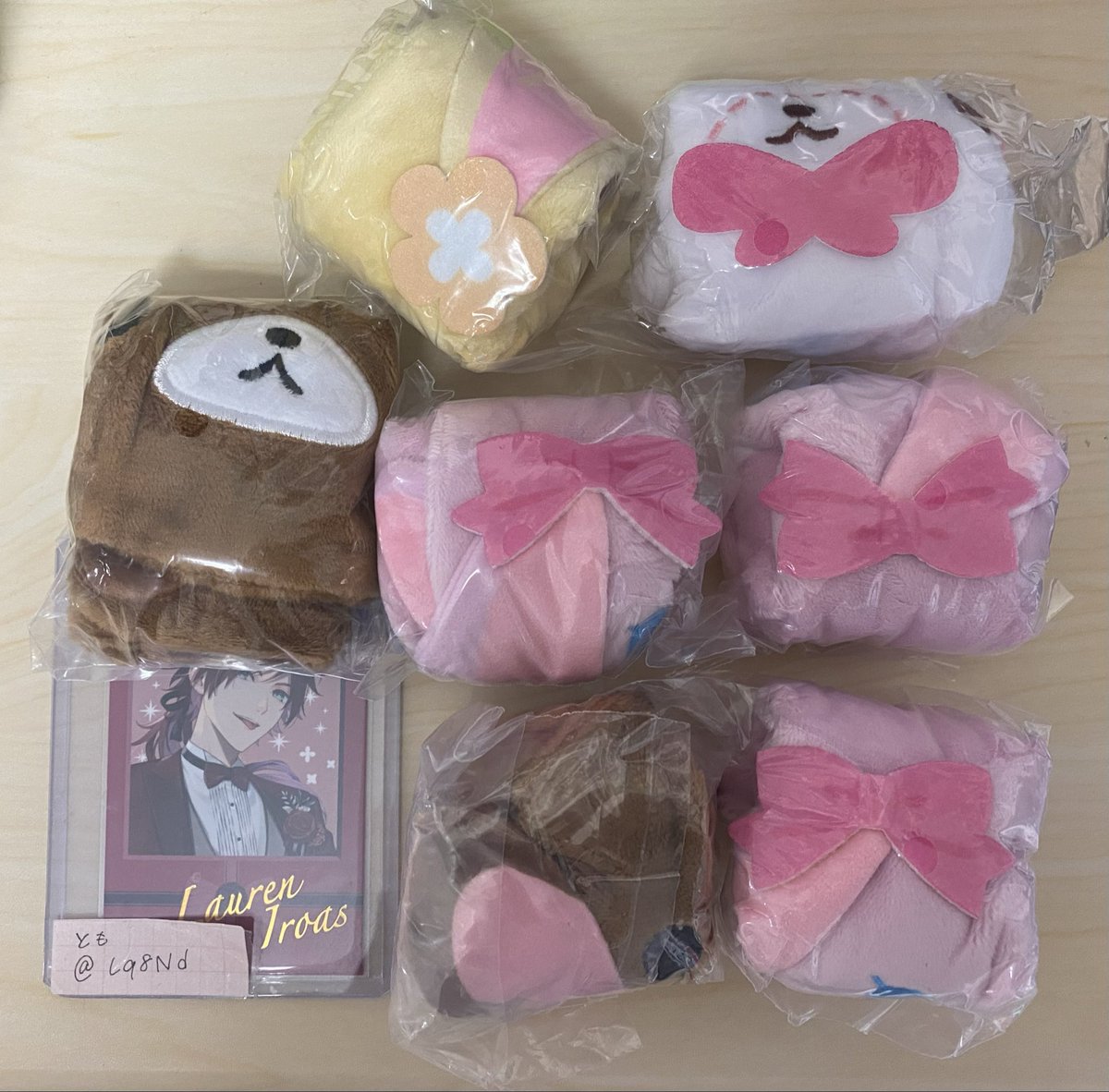 Lq8Nd's tweet photo. 【交換】 シュガーバニーズ ふわふわ巾着2 カプセルトイ ガチャ

(譲)前弾 しろうさ ももうさ×3 はなうさ

くろうさ×2

(求)前弾 ストロベリーうさ
       
2弾 あおみみうさ＞しろうさ ミントうさ

郵送or大阪手渡し
纏めての方優先
お気軽にお声掛けください。 https://t.co/1NcAeXlca2
